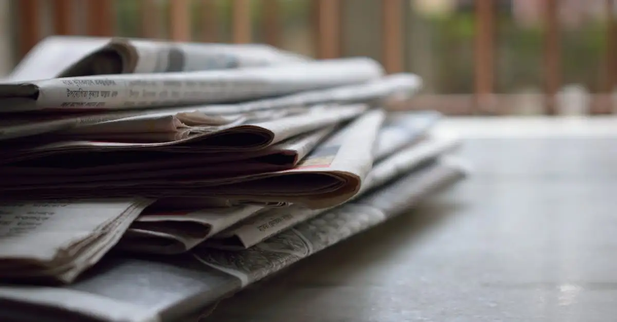 Zeitungsartikel nachricht