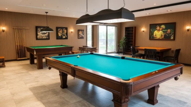 pool and billiard tables